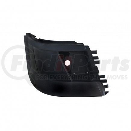 20959 by UNITED PACIFIC - Bumper End - RH, Screw Mount, with Fog Light Hole, for Volvo