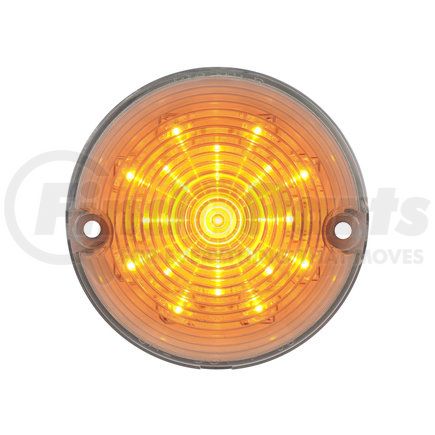 CPL5702C by UNITED PACIFIC - Turn Signal / Parking Light - 17 LED, Amber LED/Clear Lens, for 1957 Chevrolet Car