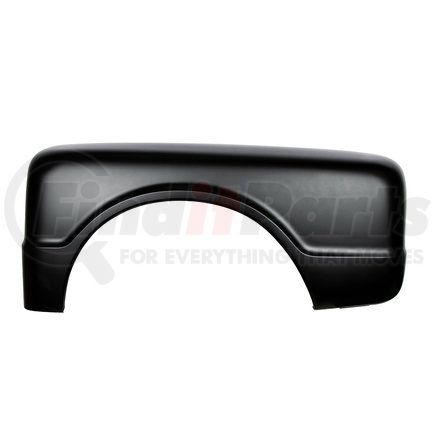 110914 by UNITED PACIFIC - Fender - Rear, Right or Left, Steel, Black EDP, For 1967 Chevrolet and GMC Stepside Truck