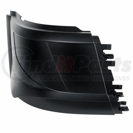 42814 by UNITED PACIFIC - Bumper End - RH, without Fog Light, with Aero Style Bumper, for 2015-2017 Volvo VNL