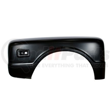 110913 by UNITED PACIFIC - Fender - Steel, Black EDP, Rear, Passenger Side, for 1968-1972 Chevy/GMC Stepside Truck