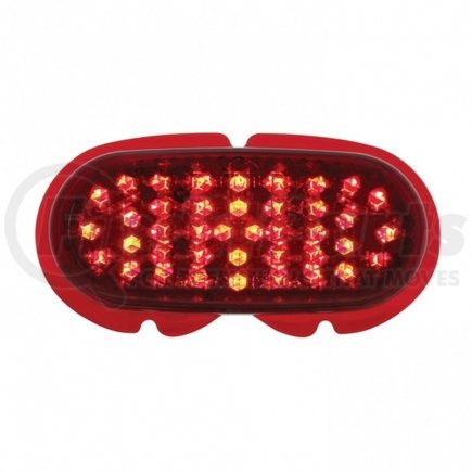 FTL4248LED by UNITED PACIFIC - Tail Light Lens - 40 LED, Red LED/Red Lens, for 1942-1948 Ford Car