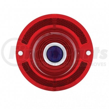 C6201-1 by UNITED PACIFIC - Tail Light Lens - with Blue Dot, for 1962 Chevy Passenger Car