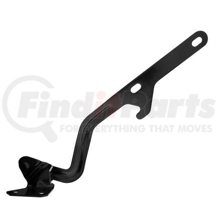 110996 by UNITED PACIFIC - Hood Hinge - Pivot, Steel, Black EDP, Passenger Side, for 1981-1987 Chevy & GMC Truck