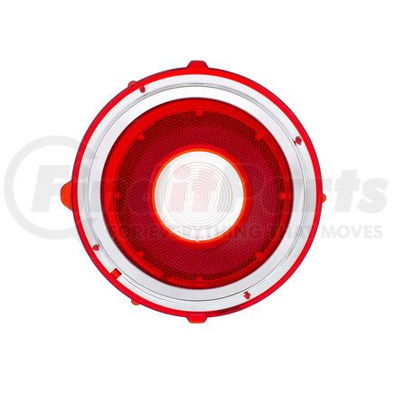 110378 by UNITED PACIFIC - Back Up Light Lens - for 1970-1973 Chevy Camaro