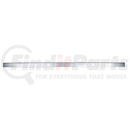 110791 by UNITED PACIFIC - Tailgate Sill Plate - Aluminum, Clear Anodized, for 1978-1986 Ford Bronco