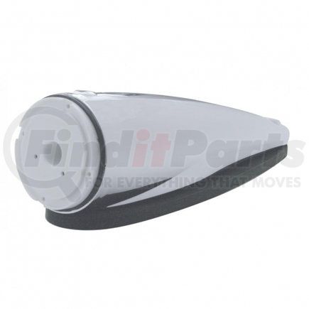30615 by UNITED PACIFIC - Truck Cab Light Housing - Chrome, Plastic, for Truck-Lite Style Cab Light