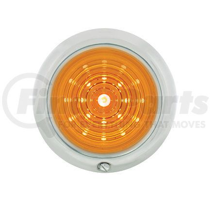 110139 by UNITED PACIFIC - Parking Light - 26 Amber LED Parking Light Assembly - Clear Lens, for 1947-1948 Ford Car and 1942-1947 Truck