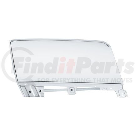 110624 by UNITED PACIFIC - Door Glass - Passenger Side, Complete Clear, Assembly, for 1967-68 Ford Mustang, Convertible