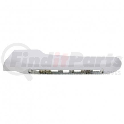 32550B by UNITED PACIFIC - Fender Covering - Bulk, Front, Driver Side, with LED Cutout, For Peterbilt 388 2008-2015 & 389 2008-2023