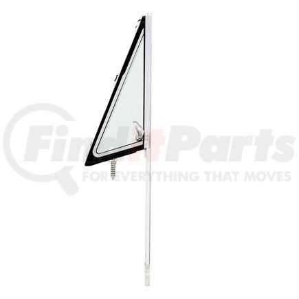 120672 by UNITED PACIFIC - Vent Window Assembly - Chrome with Clear Glass, for 1967-1972 Chevy and GMC Truck