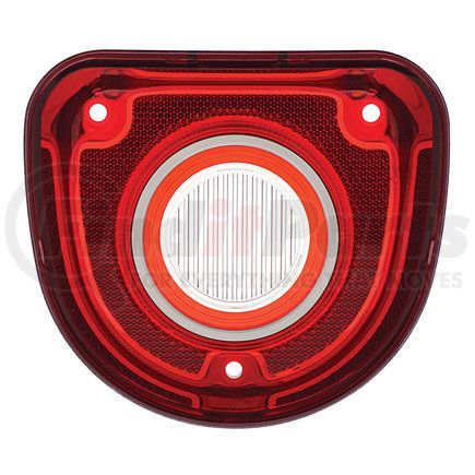 C6852 by UNITED PACIFIC - Back Up Light Lens - for 1968 Chevy Bel-Air and Biscayne