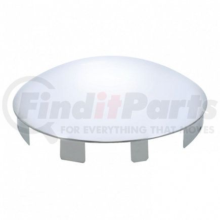 20108 by UNITED PACIFIC - Axle Hub Cap - Front, Universal, Stainless Steel, Dome, 1" Lip