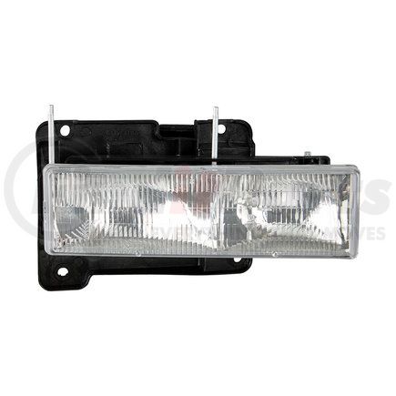 110955 by UNITED PACIFIC - Headlight - for 1992-1999 Chevy Suburban/1995-1999 Tahoe, GM2503101, 15602613B