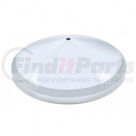 10267-1B by UNITED PACIFIC - Axle Hub Cover - Axle Cover Hub Cap, Rear, Chrome, with Spinner Hole Only