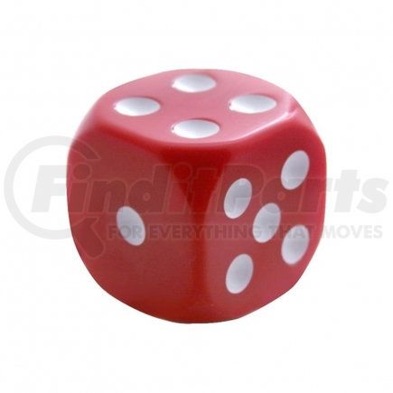 70013 by UNITED PACIFIC - Manual Transmission Shift Knob - Gearshift Knob, Red Dice