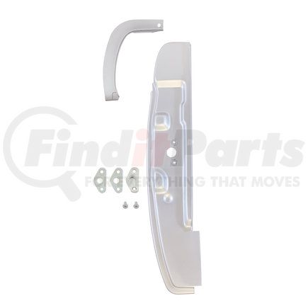 110355 by UNITED PACIFIC - Door Jamb - Passenger Side, B-Pillar, for 1968-1977 Ford Bronco