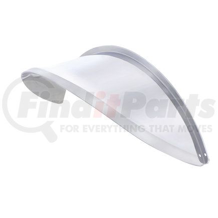 10467 by UNITED PACIFIC - Headlight Visor - 7.5", Round