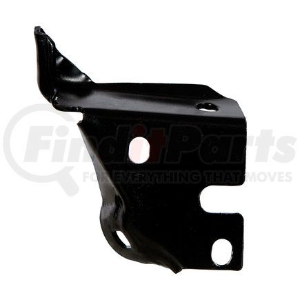 110932 by UNITED PACIFIC - Bumper Bracket - Inner, Front, Heavy Duty Steel, Black EDP, Driver Side, for  1981-1987 Chevy/GMC Truck