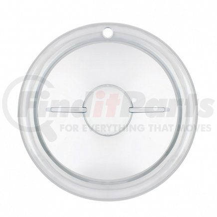BHC03-15 by UNITED PACIFIC - Axle Hub Cap - 15", Bullet Flipper