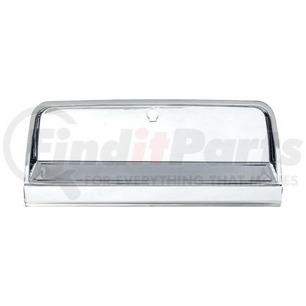 110093 by UNITED PACIFIC - Glove Box Door - Chrome, for 1964-1966 Chevy Truck