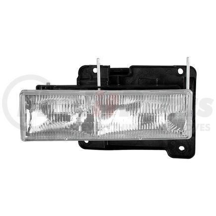 110954 by UNITED PACIFIC - Headlight - for 1992-1999 GMC Suburban, Yukon/ 1990-1998 CK Pickup, 15602614B