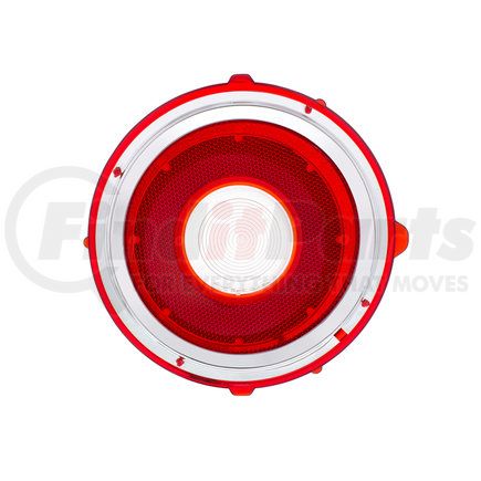 110377 by UNITED PACIFIC - Back Up Light Lens - for 1970-1973 Chevy Camaro