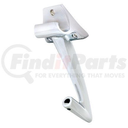 F646604 by UNITED PACIFIC - Rear View Mirror Bracket - Interior, Chrome, Die-Cast, for 1964.5-1966 Ford Mustang