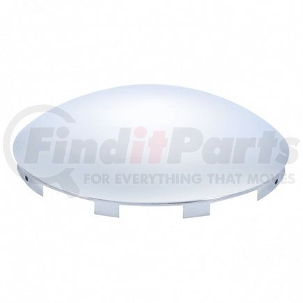 20111 by UNITED PACIFIC - Axle Hub Cap - Front, Universal, Stainless Steel, Dome, 7/16" Lip