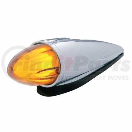 36760 by UNITED PACIFIC - Truck Cab Light - 9 LED Dual Function "Glo" Watermelon Grakon 1000 Cab Light Kit, Amber LED/Clear Lens