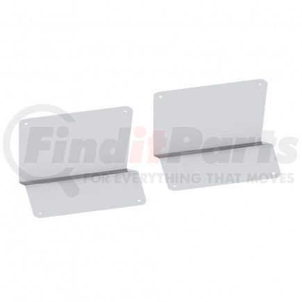 29049 by UNITED PACIFIC - Step Kick Plate - Back Lower, Stainless Steel, for 2007+ Kenworth T660/T680/T700