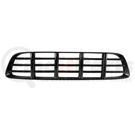 110388 by UNITED PACIFIC - Grille - Painted Black, 19 ga. Steel, 5/16"-18 Square Nuts, For 1955-1956 Chevy Truck
