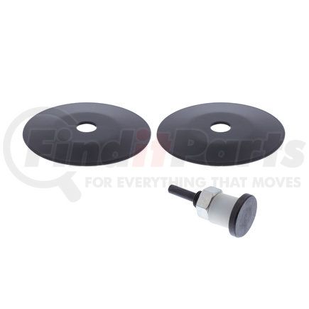 90015 by UNITED PACIFIC - Flange and Mandrel Kit - Polishing Wheel, 4"