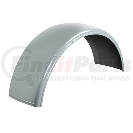 11021 by UNITED PACIFIC - Fender - Front, RH, Aluminum, for Peterbilt 357/379