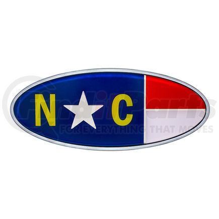 10975 by UNITED PACIFIC - Emblem - Die Cast, North Carolina Flag