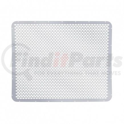21064 by UNITED PACIFIC - Grille Mesh - 430 Stainless, with Alternating Oval Holes, for Peterbilt 379 with Short Hood