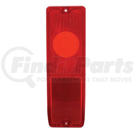 C677209 by UNITED PACIFIC - Tail Light Lens - Red, for 1967-1972 Chevy Truck Fleetside