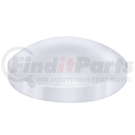 20203 by UNITED PACIFIC - Axle Hub Cap - Rear, 8 1/4", Stainless, Dome Style