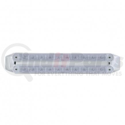 37326 by UNITED PACIFIC - Turn Signal Light - Dual 10 LED 9" Light Bars, Amber LED/Clear Lens