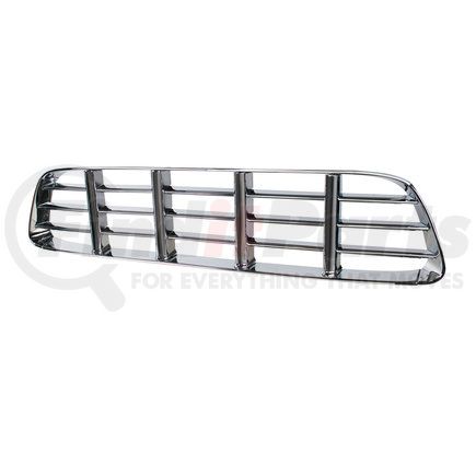 110387 by UNITED PACIFIC - Grille - Die-Cast Steel, Chrome, with 5/16"-18 Square Nuts, for 1955-1956 Chevy Truck