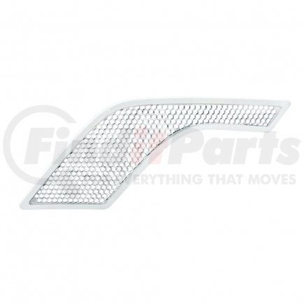 41669 by UNITED PACIFIC - Cowl Air Intake Grille - Intake Grille, LH, Chrome, for Volvo