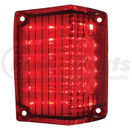 CTL7072LED-R by UNITED PACIFIC - Tail Light Lens - 36 LED, Passenger Side, for 1970-1972 Chevy El Camino and Station Wagon