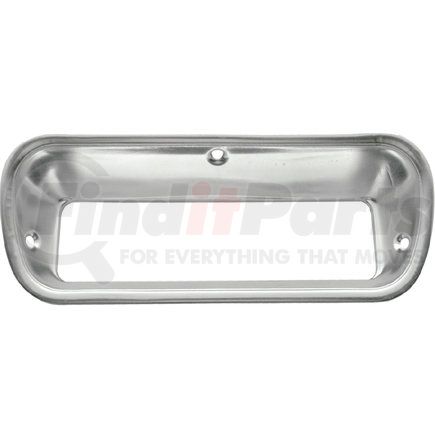 C626601 by UNITED PACIFIC - Parking Light Bezel - Anodized Aluminum, for 1962-1966 Chevy Truck