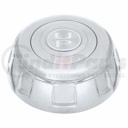 88261 by UNITED PACIFIC - Horn Button - with Chrome Bezel