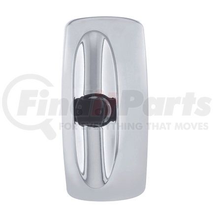42359 by UNITED PACIFIC - Door Mirror - Chrome, Non Heated, for Freightliner M2