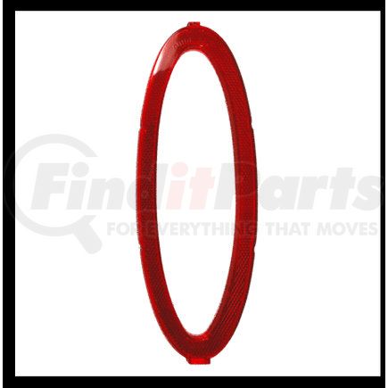 C5403 by UNITED PACIFIC - Reflector - Tail Light Red Reflector Ring, for 1954 Chevy Passenger Car