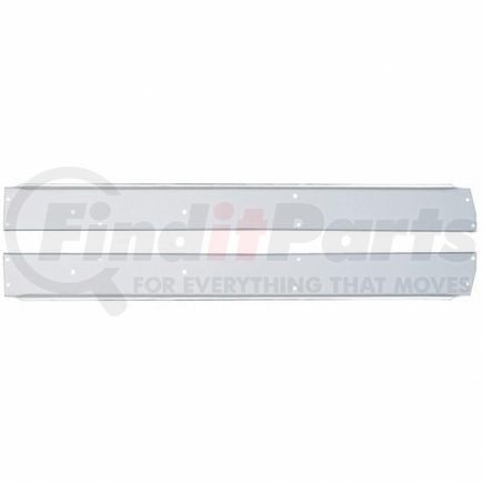 88006 by UNITED PACIFIC - Body B-Pillar - Window Sill Replacement, Chrome, for Peterbilt