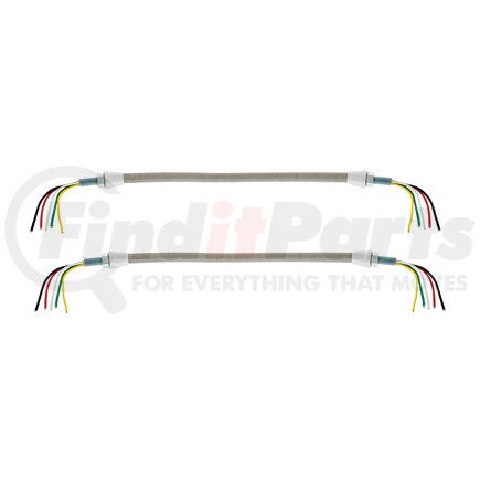 S1105 by UNITED PACIFIC - Wire Conduit - 12-3/4" Long, Stainless Steel, with 5 Wires, for 1928-1932 Ford Car/Truck
