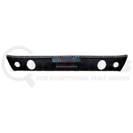 110489 by UNITED PACIFIC - Valance Panel - Rear, with Backup Light and Dual Exhaust Cutout, for 1964.5-66 Ford Mustang GT