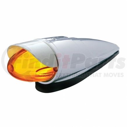 36757 by UNITED PACIFIC - Truck Cab Light - 9 LED, Dual Function, GloLight Watermelon Grakon 1000, Amber LED/Lens, with Visor